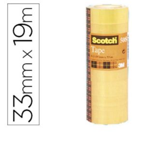 CINTA ADH SCOTCH ACORD 33MTX19 8