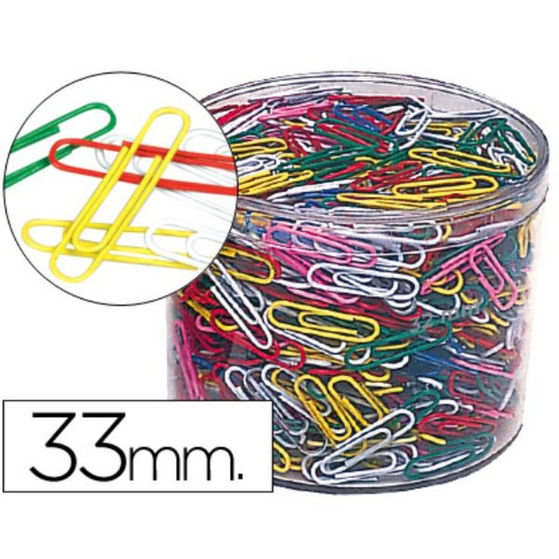 CLIPS COLORES BOTE 1000U CLIPS COLORES BOTE 1000U