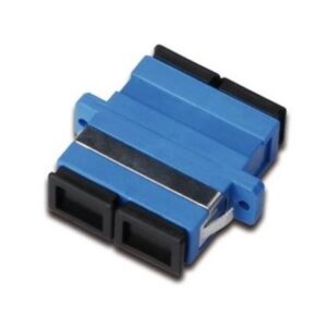 COUPLER SC DUPLEX OS2 BLUE CERAMIC