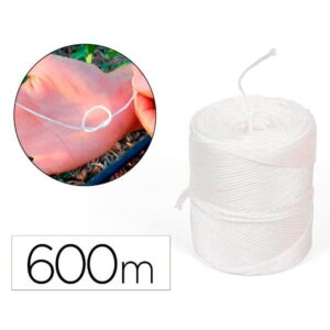 CUERDA RAFIA BLANCO ROLLO 600MET