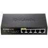 D-Link DES-1005P switch No administrado Energía sobre Ethernet (PoE) Negro