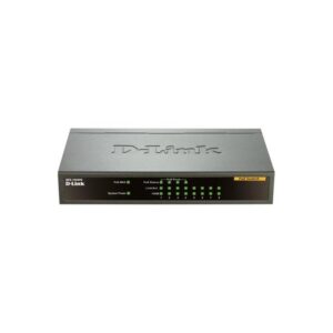 D-Link DES-1008PA switch No administrado Fast Ethernet (10/100) Energía sobre Ethernet (PoE) Negro