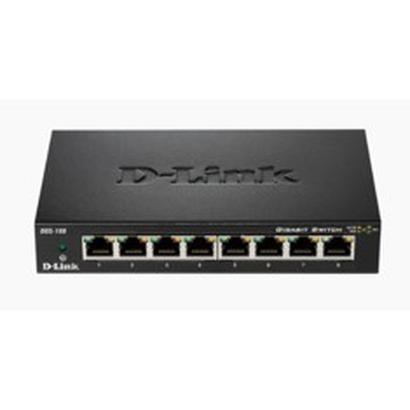 D-Link DGS-108 Negro D-Link DGS-108 Negro