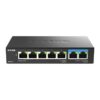 D-Link DMS-107 switch No administrado Gigabit Ethernet (10/100/1000) Negro