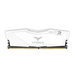 DDR4 TEAMGROUP T-FORCE DELTA RGB 8GB X2 3600 BLANCO