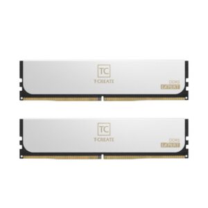 DDR5 TEAMGROUP T-CREATE EXPERT RGB 16GB X2 6000 BLANCO
