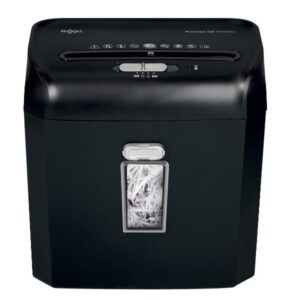 Rexel ProMax RPS812 triturador de papel Corte en tiras 60 dB 22 cm Negro