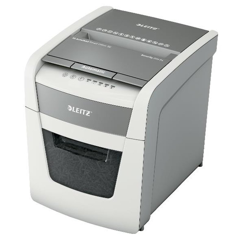 Leitz Destructora automática para pequeña oficina IQ Autofeed 50X P4 Leitz Destructora automática para pequeña oficina IQ Autofeed 50X P4