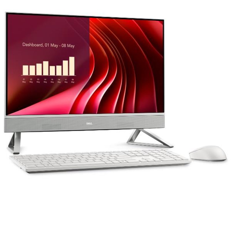 DELL EC24250 Intel® Core™ i5 i5-1334U 60,5 cm (23.8") 1920 x 1080 Pixeles PC todo en uno 16 GB DDR5-SDRAM 512 GB SSD Windows 11 Pro Wi-Fi 6E (802.11ax) Perlado, Blanco DELL EC24250 Intel® Core™ i5 i5-1334U 60,5 cm (23.8") 1920 x 1080 Pixeles PC todo en uno 16 GB DDR5-SDRAM 512 GB SSD Windows 11 Pro Wi-Fi 6E (802.11ax) Perlado, Blanco