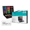 ESTUCHE PINTURA 86 PIEZ 34X23X3