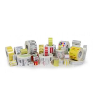 ETIQUETAS. POLYESTER 76X25MM CF.12