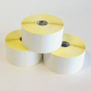 ETIQUETAS POLIPROPILENO 51X25M CF.2