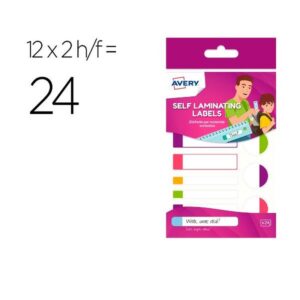 ETIQUETA AVERY PLASTIFICABLE COL