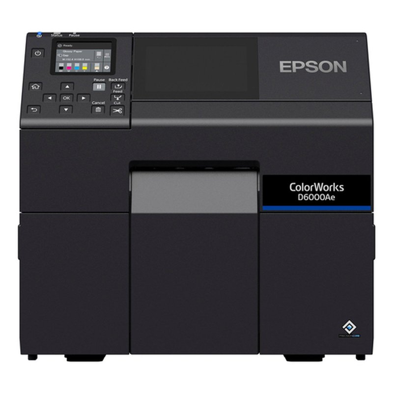 Epson ColorWorks D6000Ae impresora de etiquetas Transferencia térmica Color 1200 x 1200 DPI 119 mm/s Alámbrico Ethernet