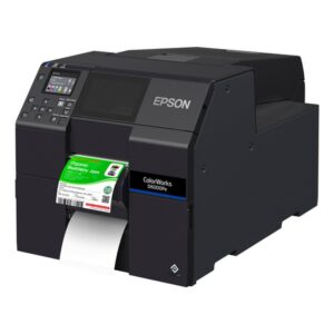 Epson ColorWorks D6000Pe impresora de etiquetas Transferencia térmica Color 1200 x 1200 DPI 119 mm/s Alámbrico Ethernet