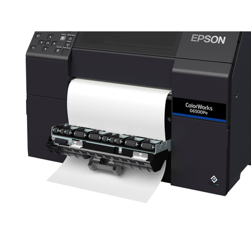 Epson ColorWorks D6500Pe impresora de etiquetas Transferencia térmica Color 1200 x 1200 DPI 85 mm/s Alámbrico Ethernet