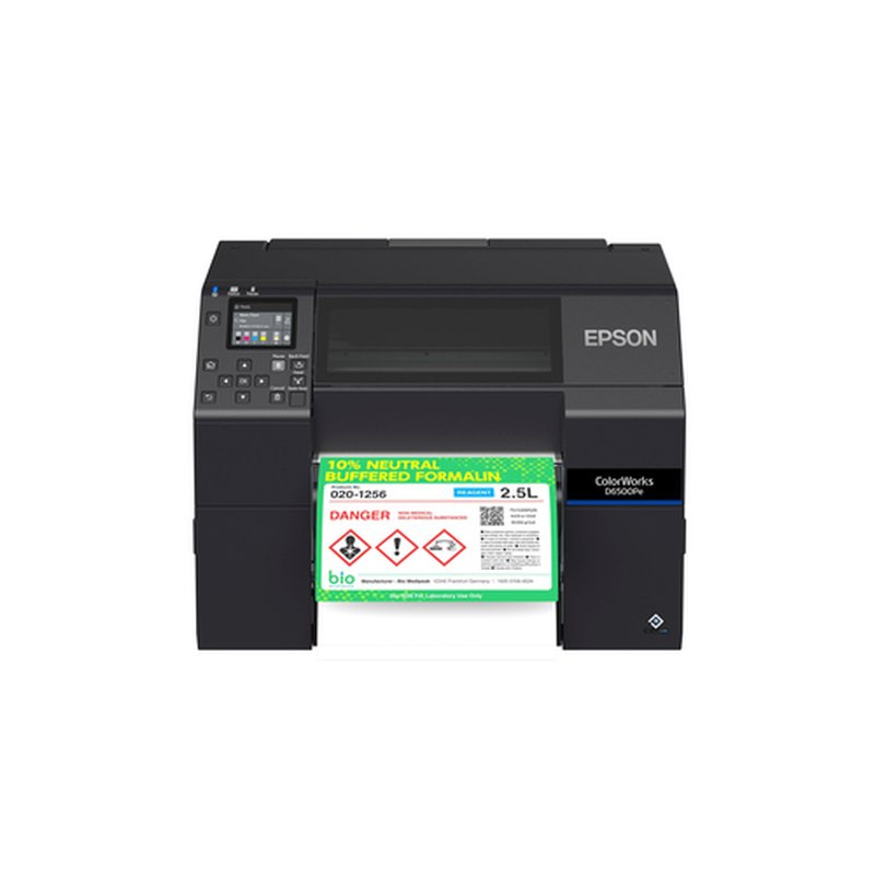 Epson ColorWorks D6500Pe impresora de etiquetas Transferencia térmica Color 1200 x 1200 DPI 85 mm/s Alámbrico Ethernet - Imagen 8