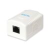Equip 235113 caja de tomacorriente RJ-45 Blanco