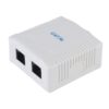 Equip 235114 caja de tomacorriente RJ-45 Blanco