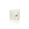 Equip 760303 placa de pared y cubierta de interruptor Blanco