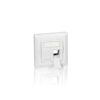 Equip 761303 placa de pared y cubierta de interruptor Blanco