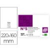 FICHA LISA N.5 160X220MM 100 180 FICHA LISA N.5 160X220MM 100 180
