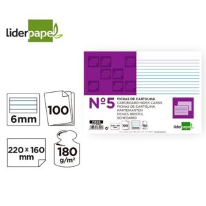 FICHA RAYA N.5 160X220 180G/M2 1