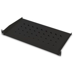 FIXED SHELF 19 1U 250MM BLACK