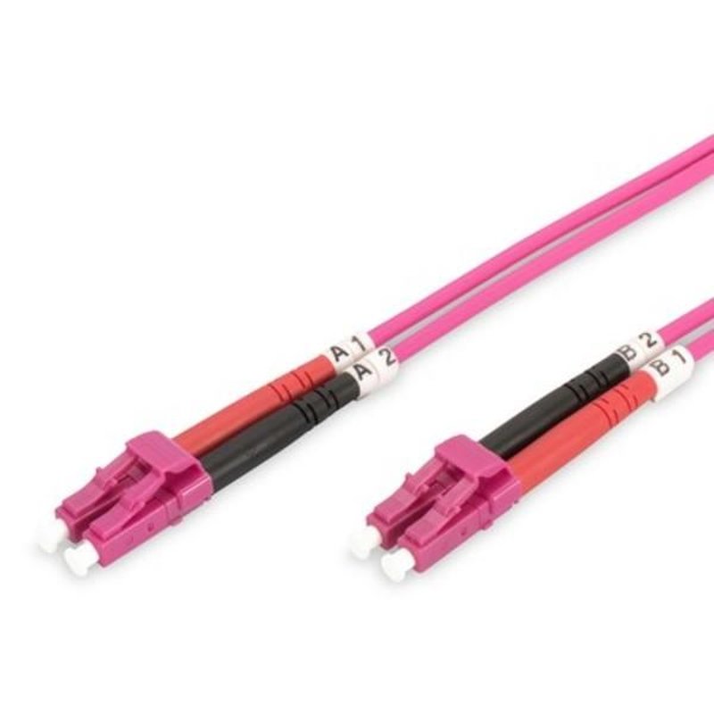 FO PCORD LC TO LC DUPL OM4 5M