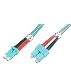 FO PCORD LC TO SC DUPL OM3 5M