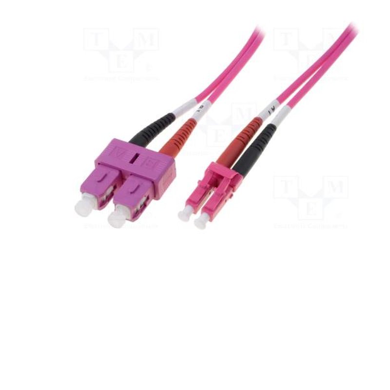 FO PCORD SLC TO SC DUPL OM4 10M