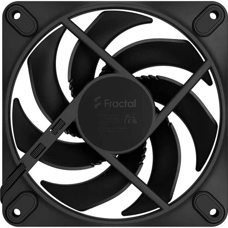 FRACTAL VENTILADOR CAJA MOMENTUM 12 BLACK FD-F-MO1-1201 FRACTAL VENTILADOR CAJA MOMENTUM 12 BLACK FD-F-MO1-1201 - Imagen 3