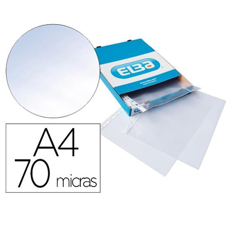 FUNDA ELBA ST A4 70MC CRISTAL 10 FUNDA ELBA ST A4 70MC CRISTAL 10