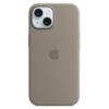 FUNDA IPHONE 15 PLUS APPLE SILICONA CLAY MAGSAFE