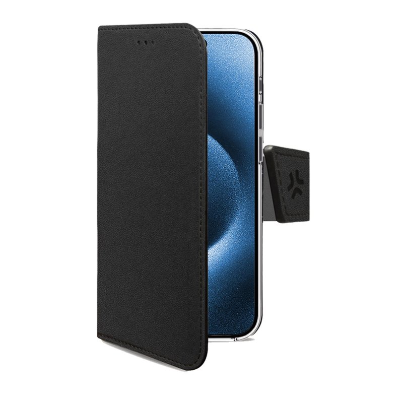 Celly WALLY1079 funda para teléfono móvil 16 cm (6.3") Funda cartera Negro Celly WALLY1079 funda para teléfono móvil 16 cm (6.3") Funda cartera Negro