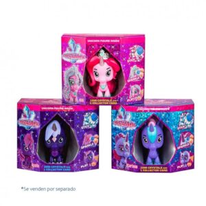 Figura Unicornio Crystalverse Classic 1 Unidad