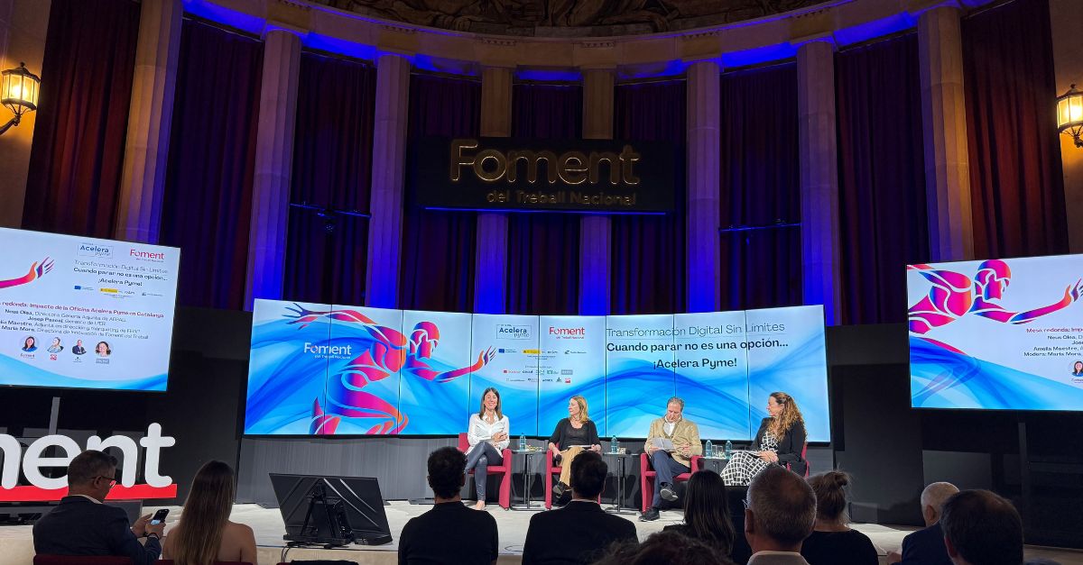 KIPMION en la sesión de clausura del programa Acelera Pyme en Foment del Treball