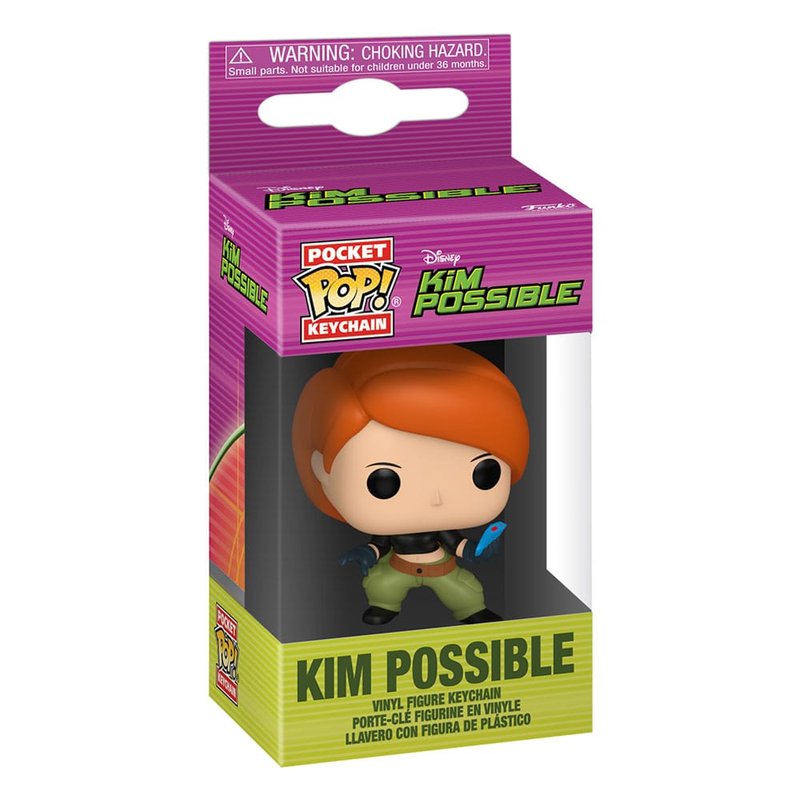 Funko Pop Keychain Kim Possible - Funko Pop Keychain Kim Possible -