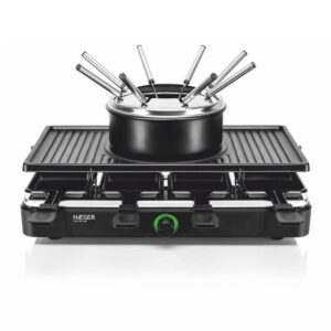 HAEGER 3IN1 FONDUE-GRILL-RACLETTEES