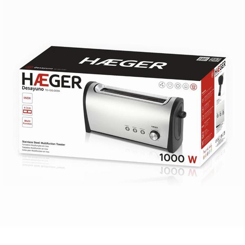 HAEGER DESAYUNO TOSTADORA MULTI HAEGER DESAYUNO TOSTADORA MULTI