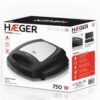 HAEGER TOSTATA SANDWICHERA HAEGER TOSTATA SANDWICHERA