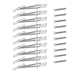 HOLLOW WALL TRACK MOUNTING KIT