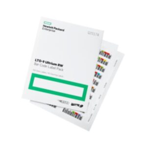 HPE LTO-9 Ultrium RW Bar Code Label Pack