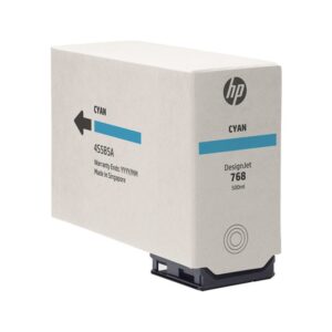 HP Cartucho de tinta cian DesignJet 768 de 500 ml