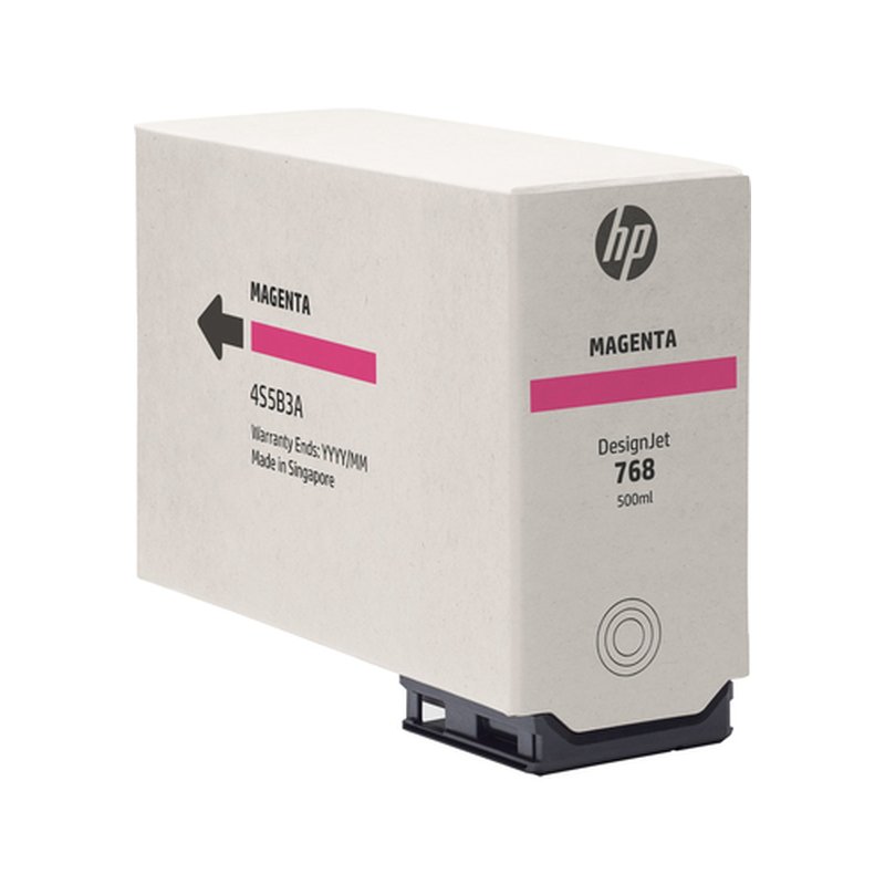 HP Cartucho de tinta magenta DesignJet 768 de 500 ml - Imagen 3