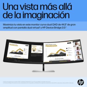 HP E45c G5 DQHD Curved Monitor