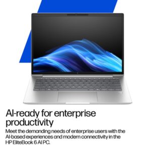 HP EliteBook 6 G1i 14 inch Notebook AI PC Wolf Pro Security Edition Intel Core Ultra 7 255U Portátil 35,6 cm (14") WUXGA 16 GB DDR5-SDRAM 512 GB SSD Wi-Fi 7 (802.11be) Windows 11 Pro Plata HP EliteBook 6 G1i 14 inch Notebook AI PC Wolf Pro Security Edition Intel Core Ultra 7 255U Portátil 35,6 cm (14") WUXGA 16 GB DDR5-SDRAM 512 GB SSD Wi-Fi 7 (802.11be) Windows 11 Pro Plata