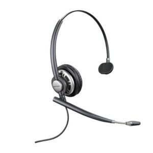 HP HW710 Auriculares Alámbrico Diadema Oficina/Centro de llamadas USB tipo A Negro, Plata