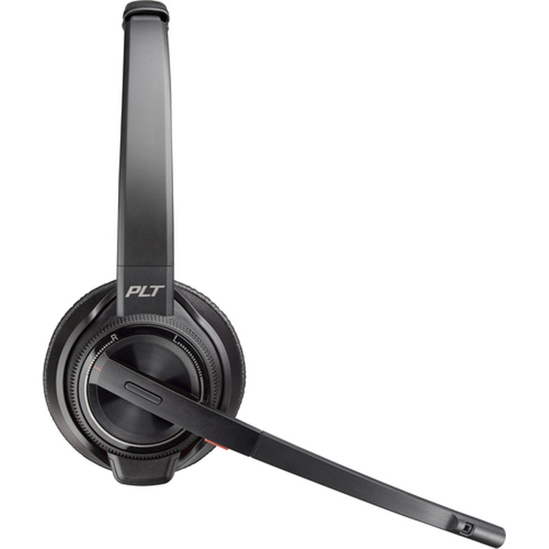 HP Poly Savi 8220 Auriculares Inalámbrico Diadema Oficina/Centro de llamadas Bluetooth Base de carga Negro - Imagen 2