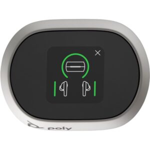 HP Poly Voyager Free 60+ UC Auriculares True Wireless Stereo (TWS) Dentro de oído Oficina/Centro de llamadas USB Tipo C Bluetooth Blanco